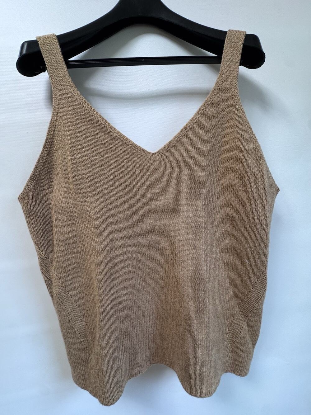 Old Navy Women’s Knit Tank Top Brown XXL 55% Cotton Blend